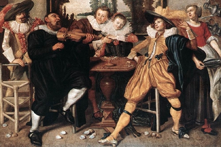  Willem Buytewech, 1622, typische Kleidung des Frühbarock