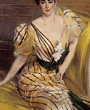 Kleid, Abendkleid, Jahrhundertwende 1892