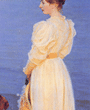 Kleid, Abendkleid, Jahrhundertwende 1892