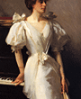 Kleid, Abendkleid, Jahrhundertwende 1897