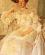 Kleid, Abendkleid, Jahrhundertwende 1905