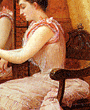 Unterkleidung, Korsett, Unterrrock, Chemise, Jahrhundertwende 1891